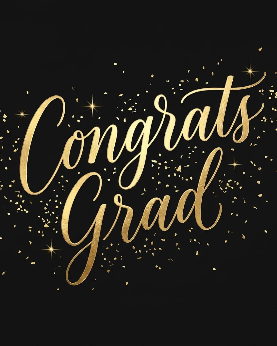 Congrats grad card design