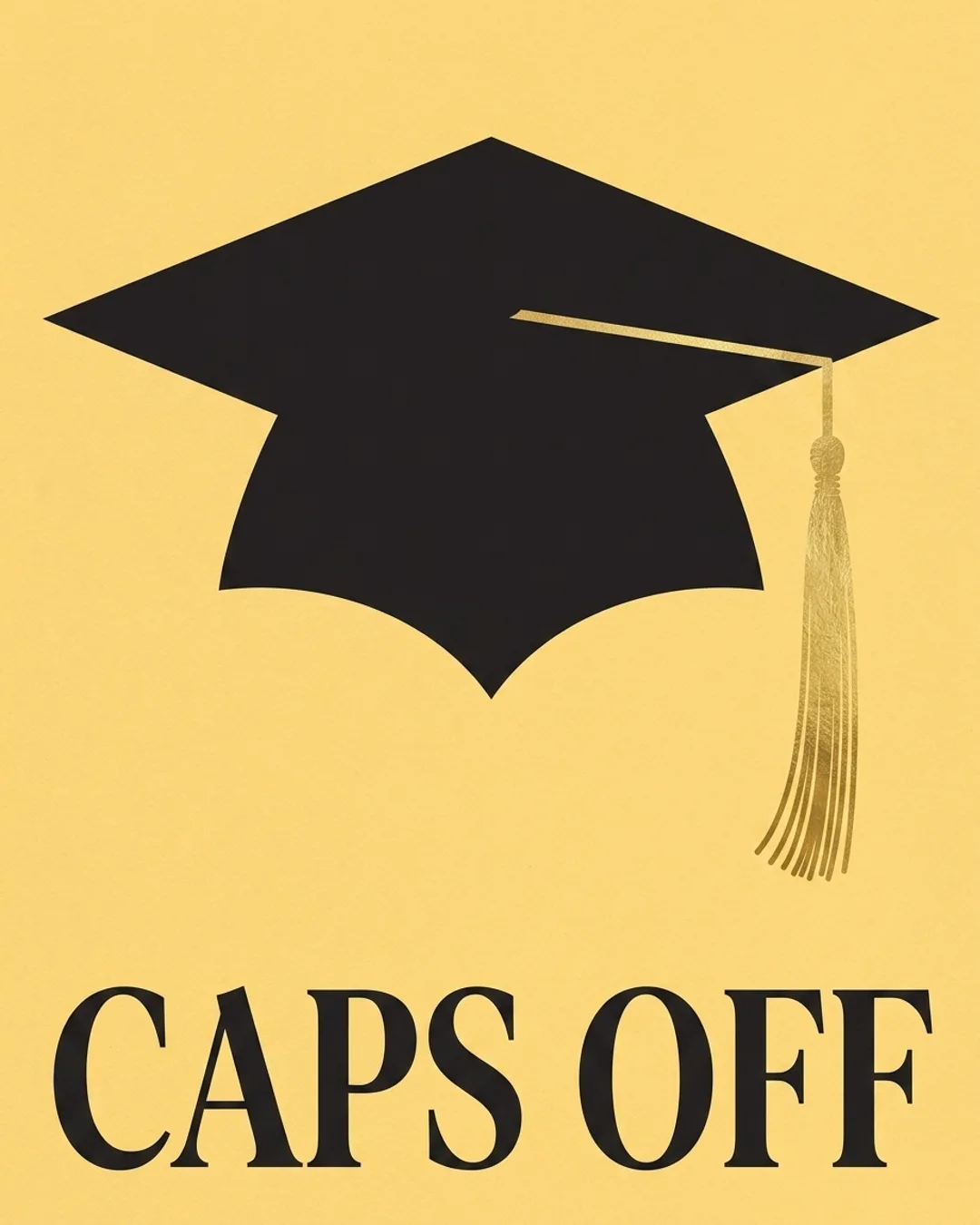 Caps off card design