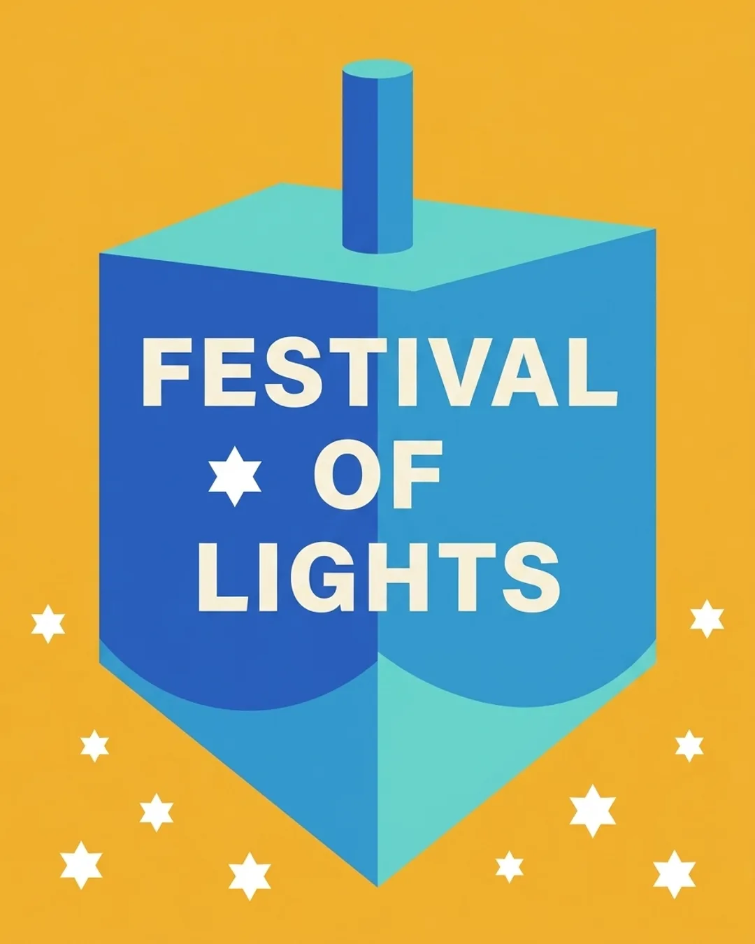 Festival of lights card design