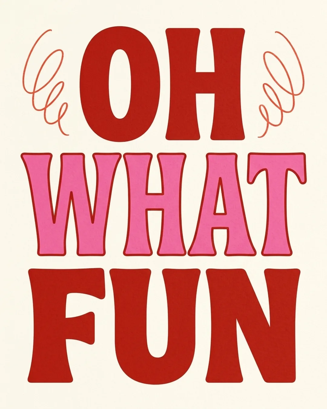 Oh what fun card design