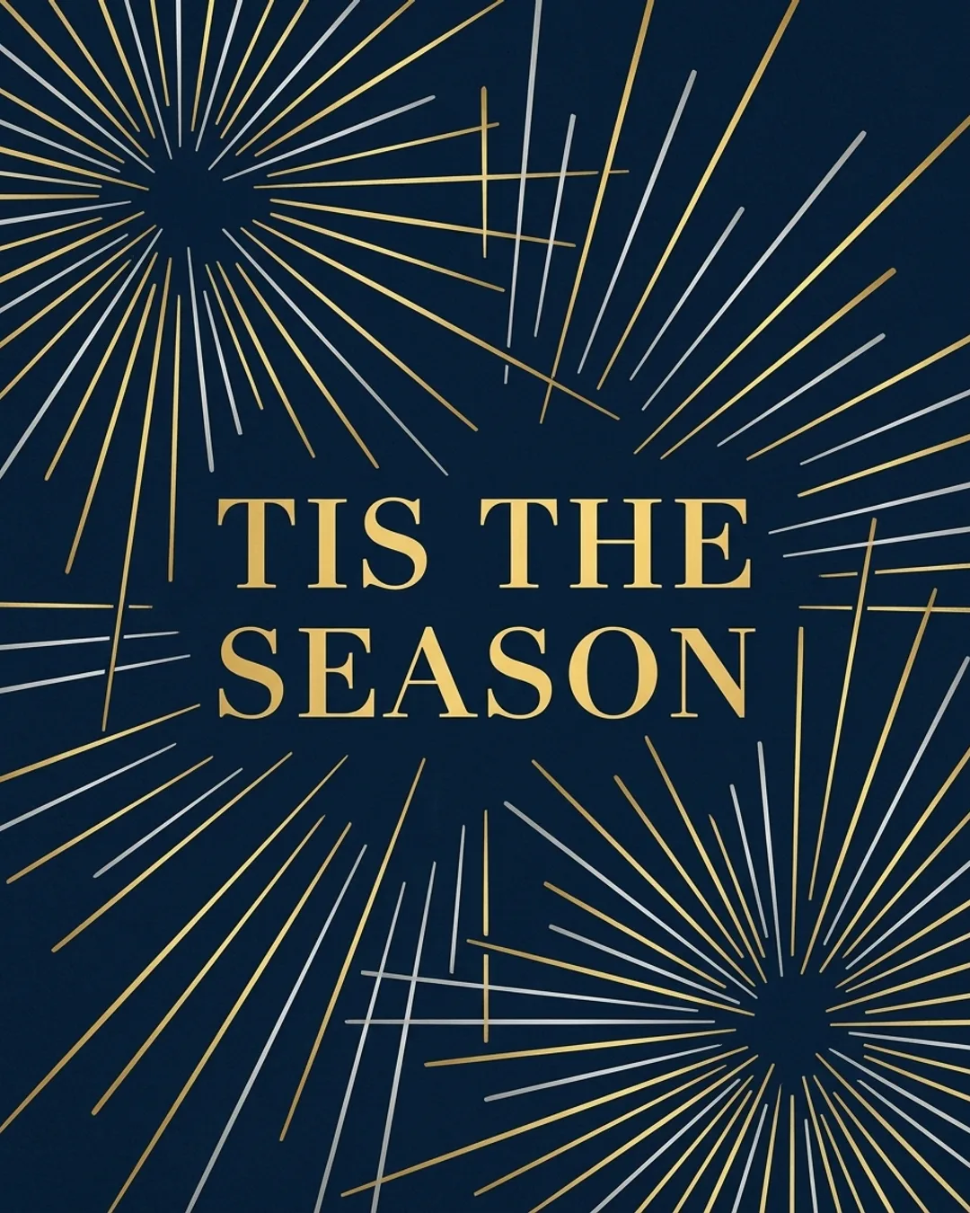 Tis the season card design