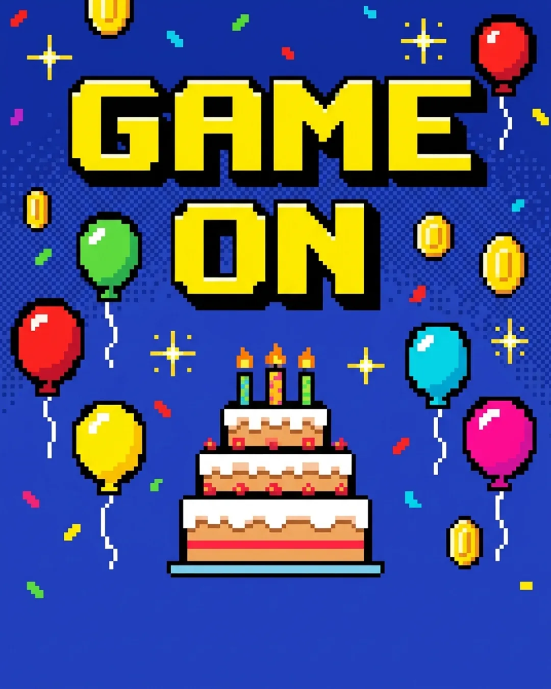 Game on card design