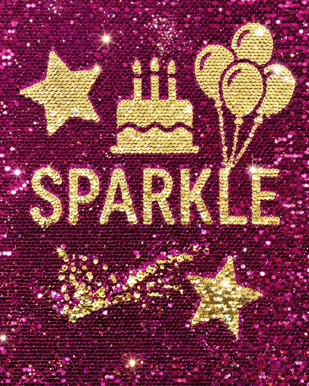 Sparkle card design