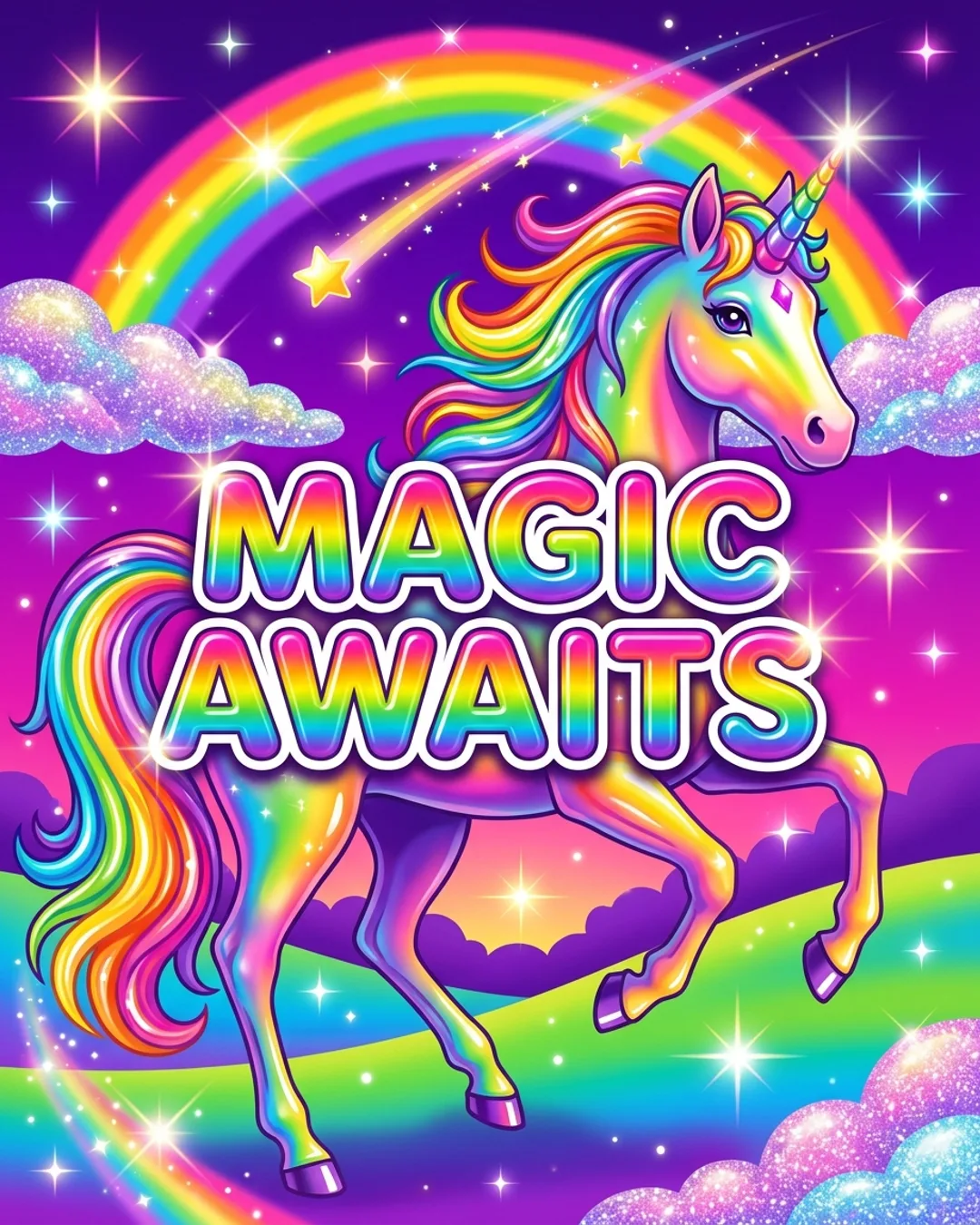 Magic awaits card design
