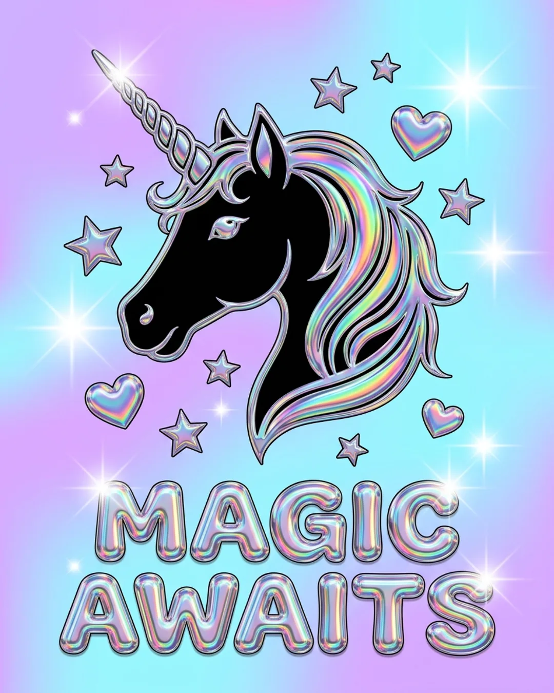 Magic awaits card design