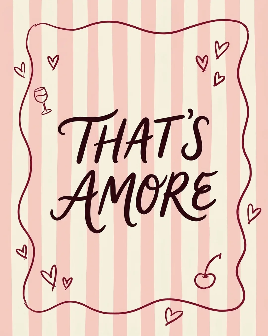 That's amore card design