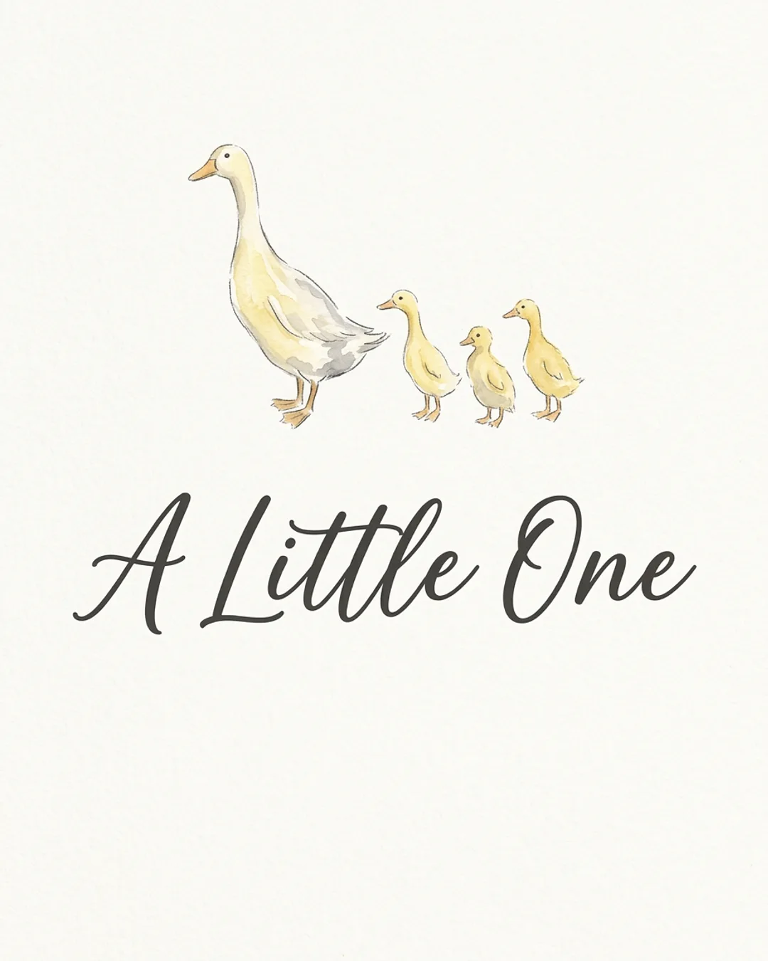 A little one card design