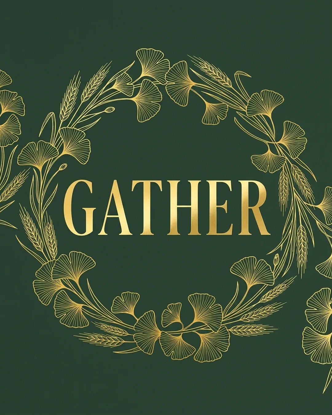 Gather card design