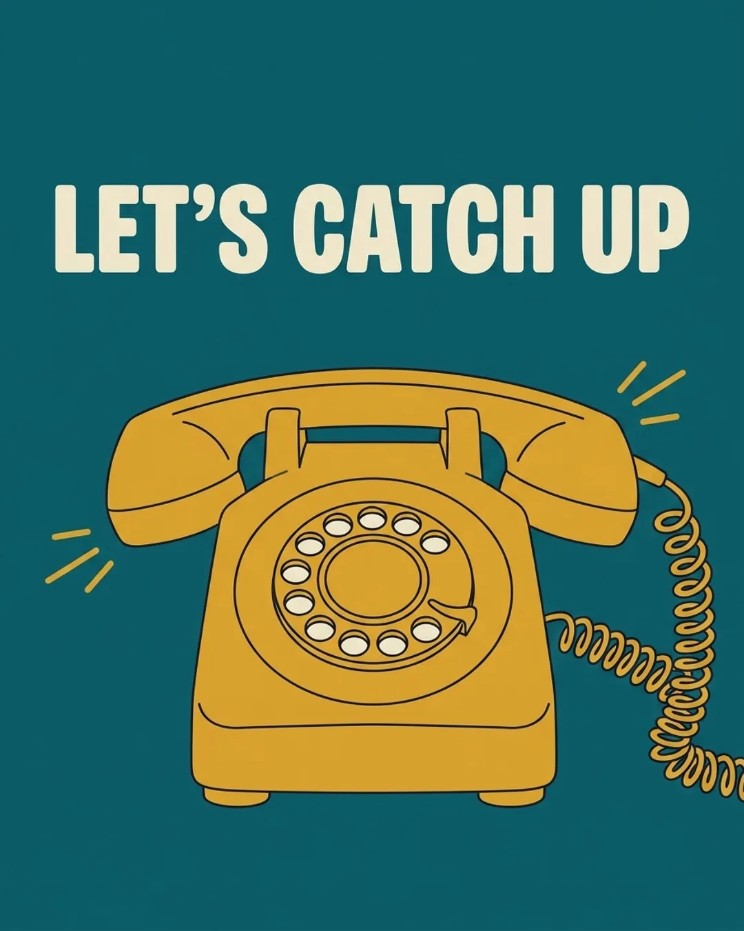 Let's catch up card design