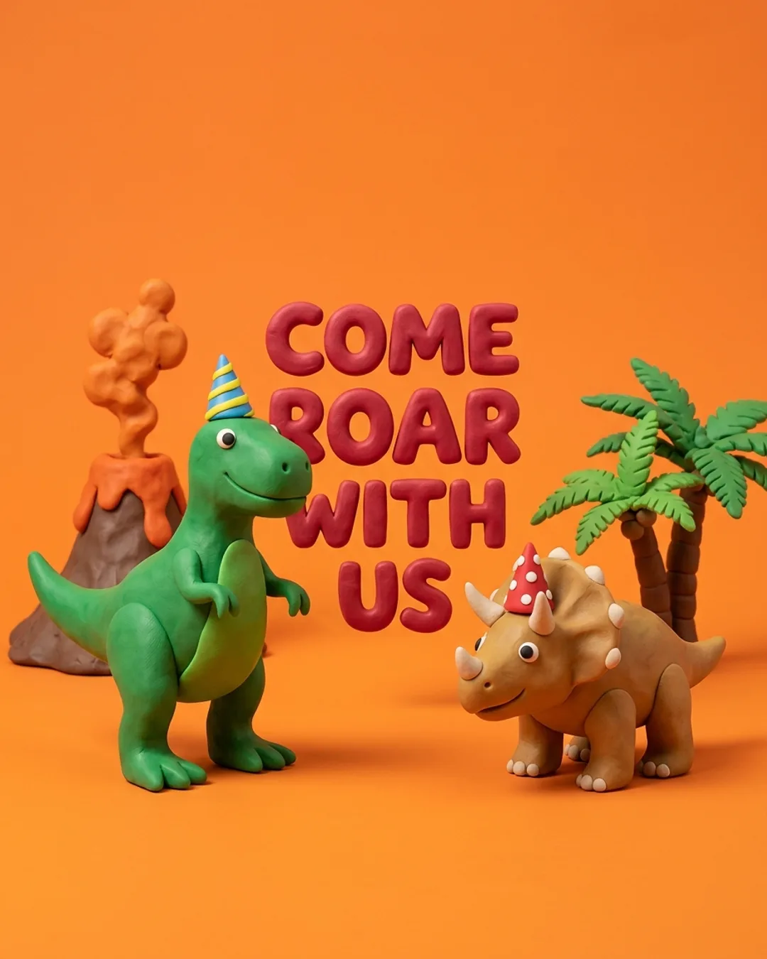 Clay Dinos