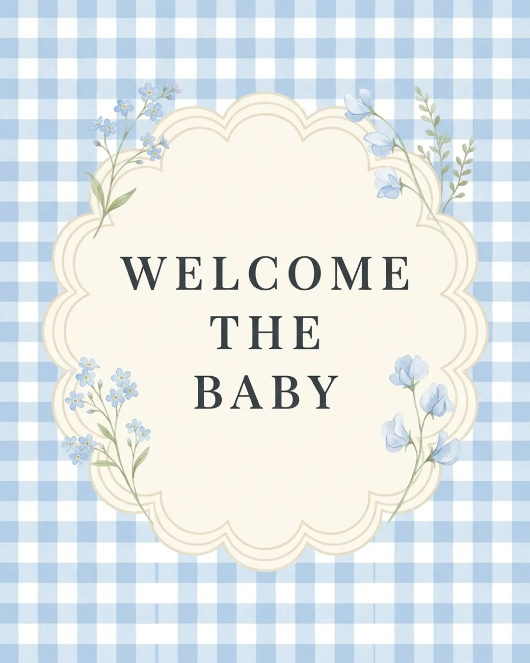 Blue Gingham